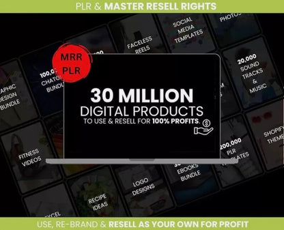 The Ultimate Bundle : 30+ Million Digital Products for Resell - LIFETIME SUPPORT