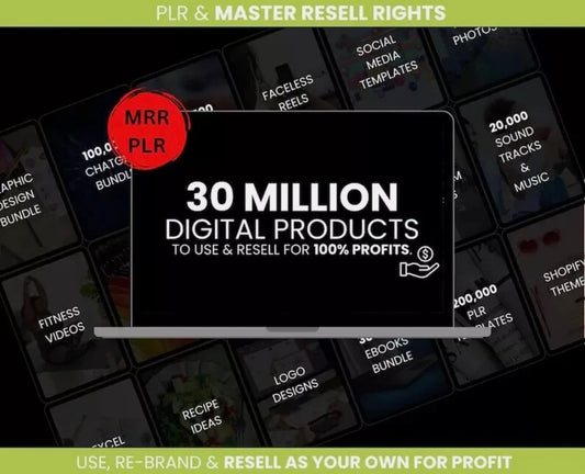The Ultimate Bundle : 30+ Million Digital Products for Resell